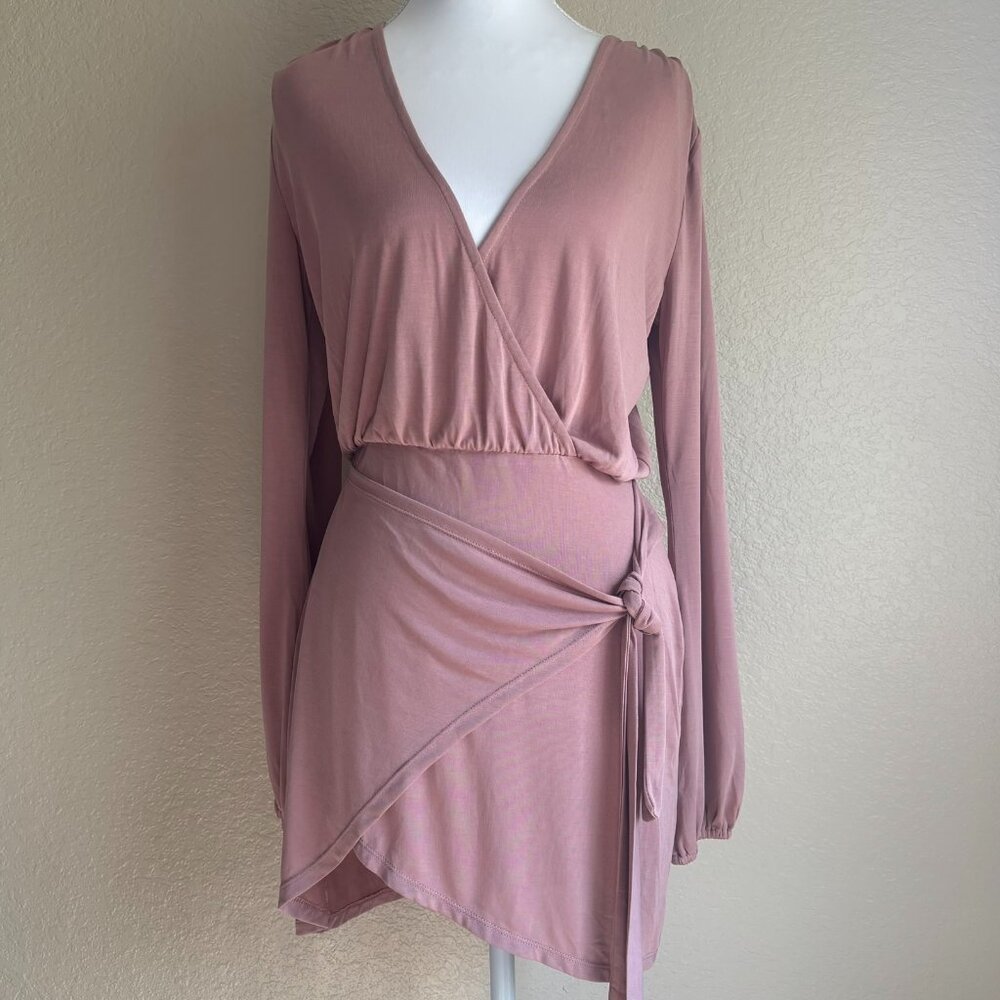 Lovers + Friends Emmy Dress Mauve Size Small